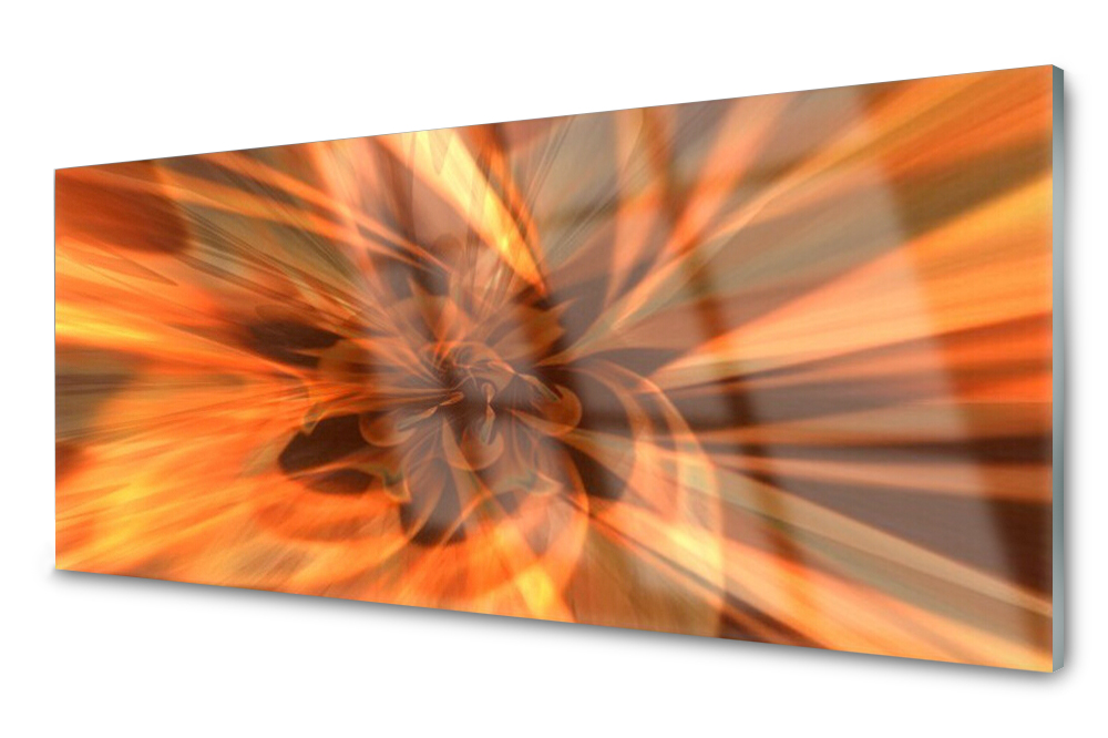 

Panel szklany do kuchni Abstrakcja 125x50