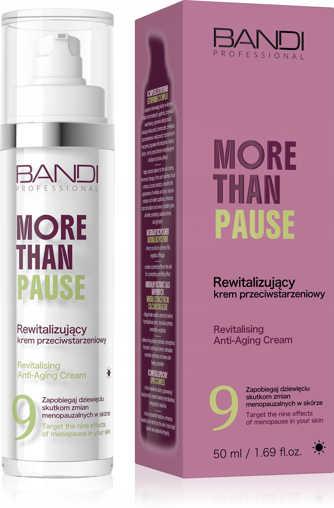 Bandi More than Pause Rewitalizujący krem przeciwstarzeniowy 50ml