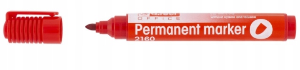 

Marker permanentny okr 2160 czerwony wodoodporny