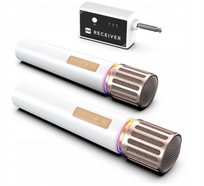 Bezdrátové mikrofony, mikrofon s čipovým připojením jeden k jednomu