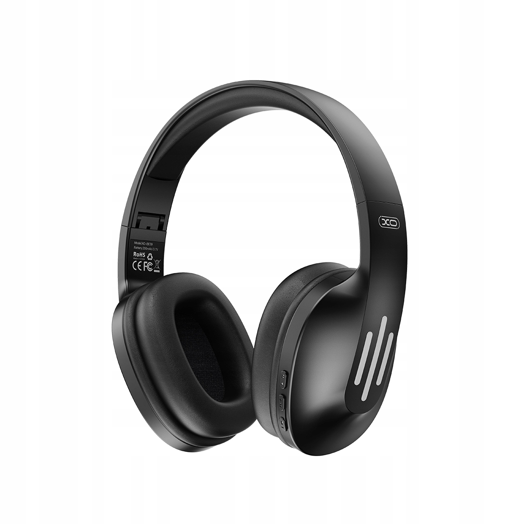 Xo Bluetooth fülhallgató BE39 fekete fülre illeszkedő