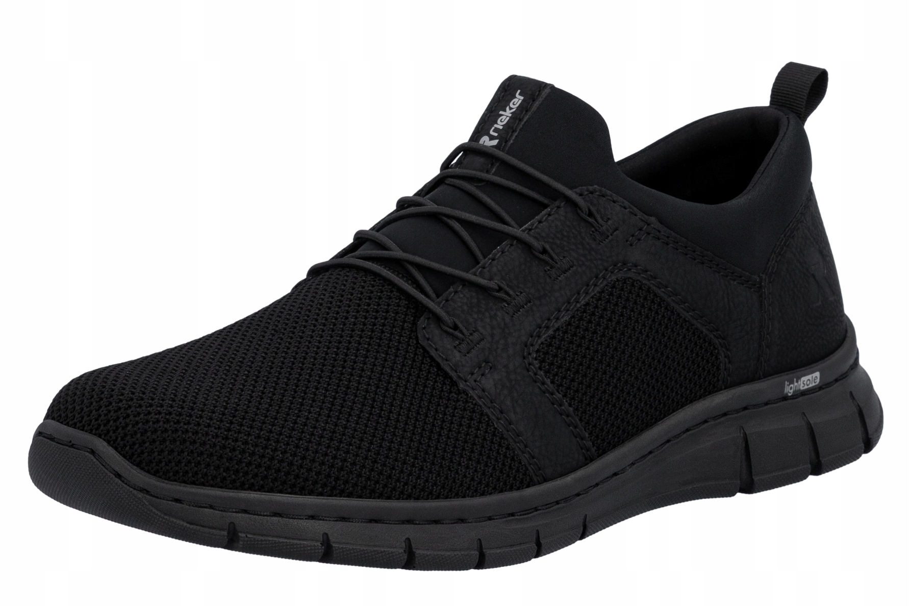 Rieker B7796-01 vel.45 černé sportovní polobotky pánské tenisky