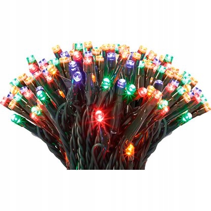 

Solidne Lampki Choinkowe 100 Multikolor Inne Też