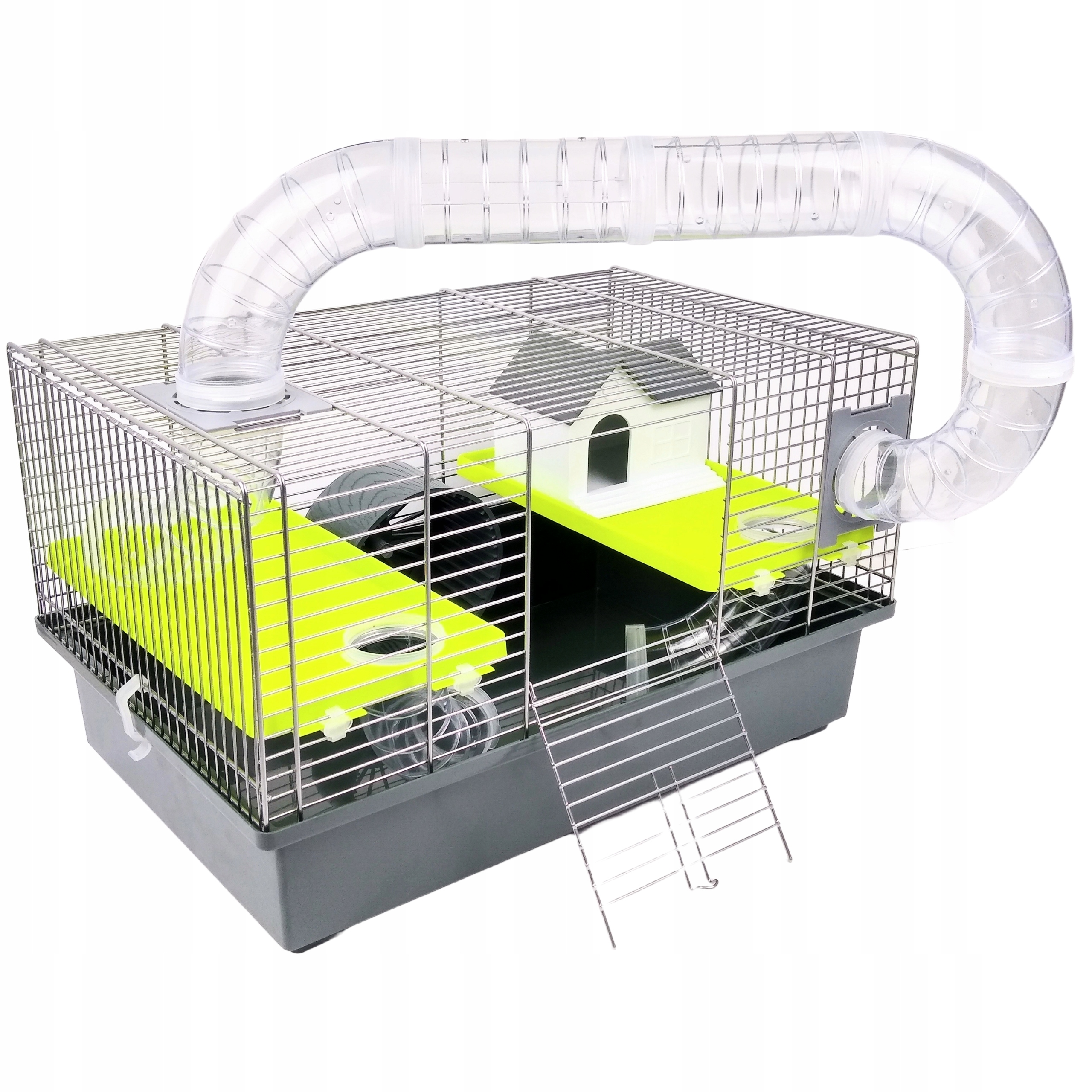Levně Klec pro křečka Gryzonia myšky Domek Tunel kolotoč polská kvalita