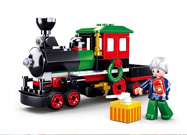 

Klocki Sluban Pociąg lokomotywa 156el+ Lego