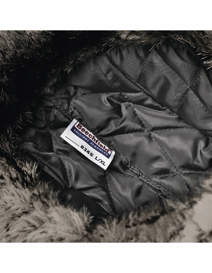 CIEPŁA CZAPKA ZIMOWA USZATKA USZANKA DAMSKA MĘSKA PILOTKA r. S/M Płeć uniseks