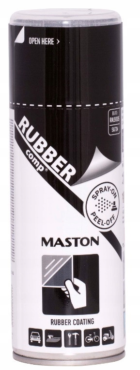 

Maston Guma W Sprayu Czarny Połysk 400ML
