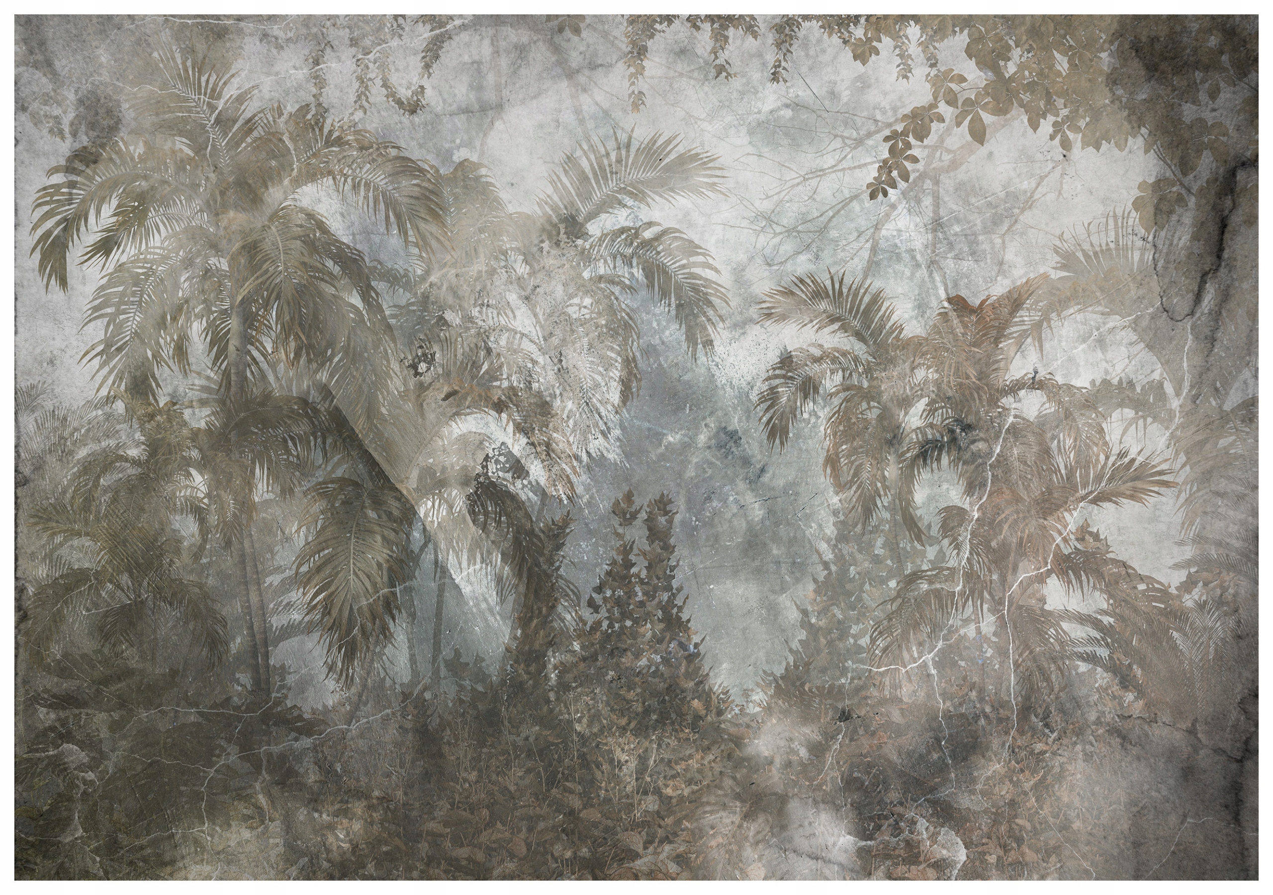 Vliesová fototapeta Palmy Vintage Retro Exotika do obývačky 312x219 lepidlo