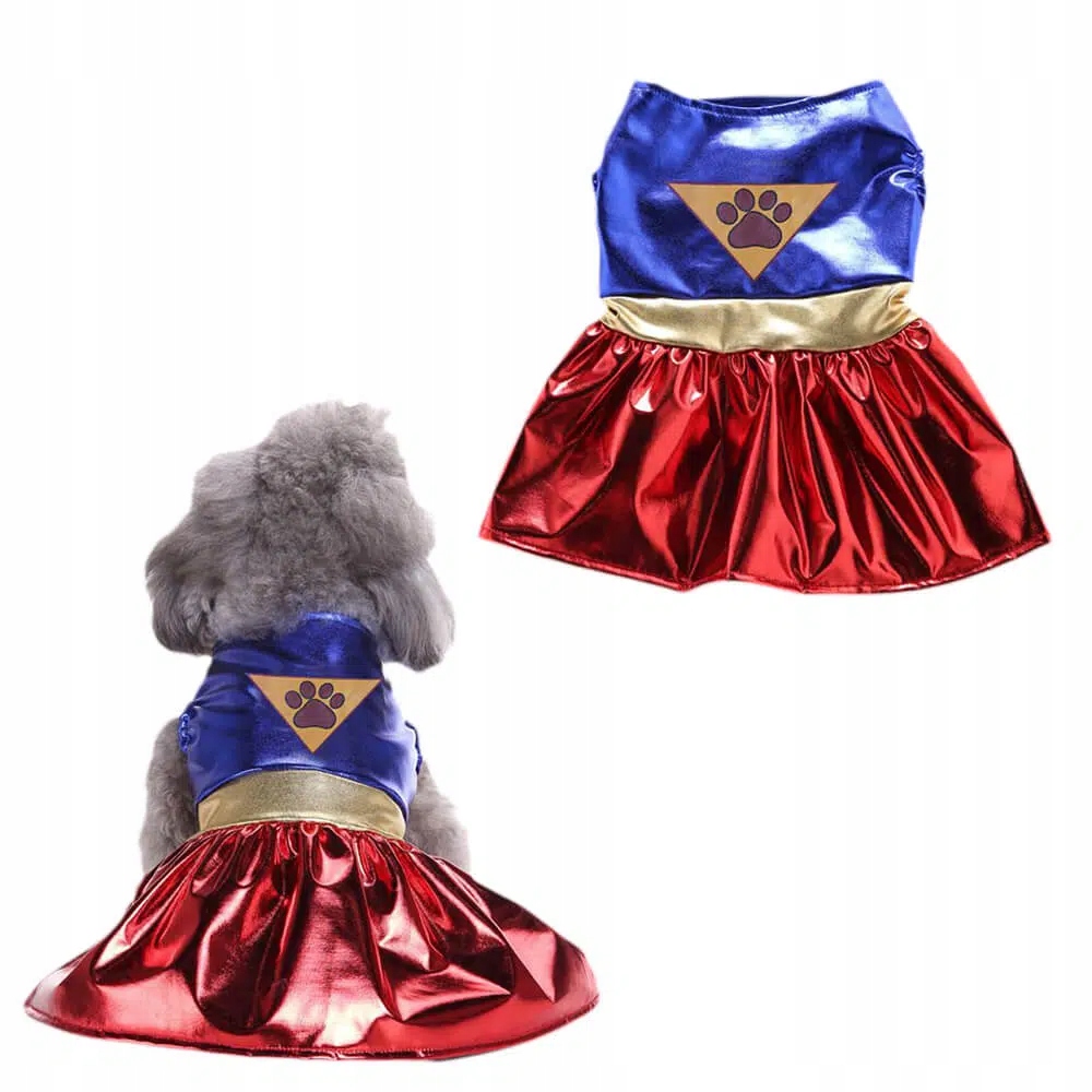 Levně Převlek pro psa šaty SuperDog L