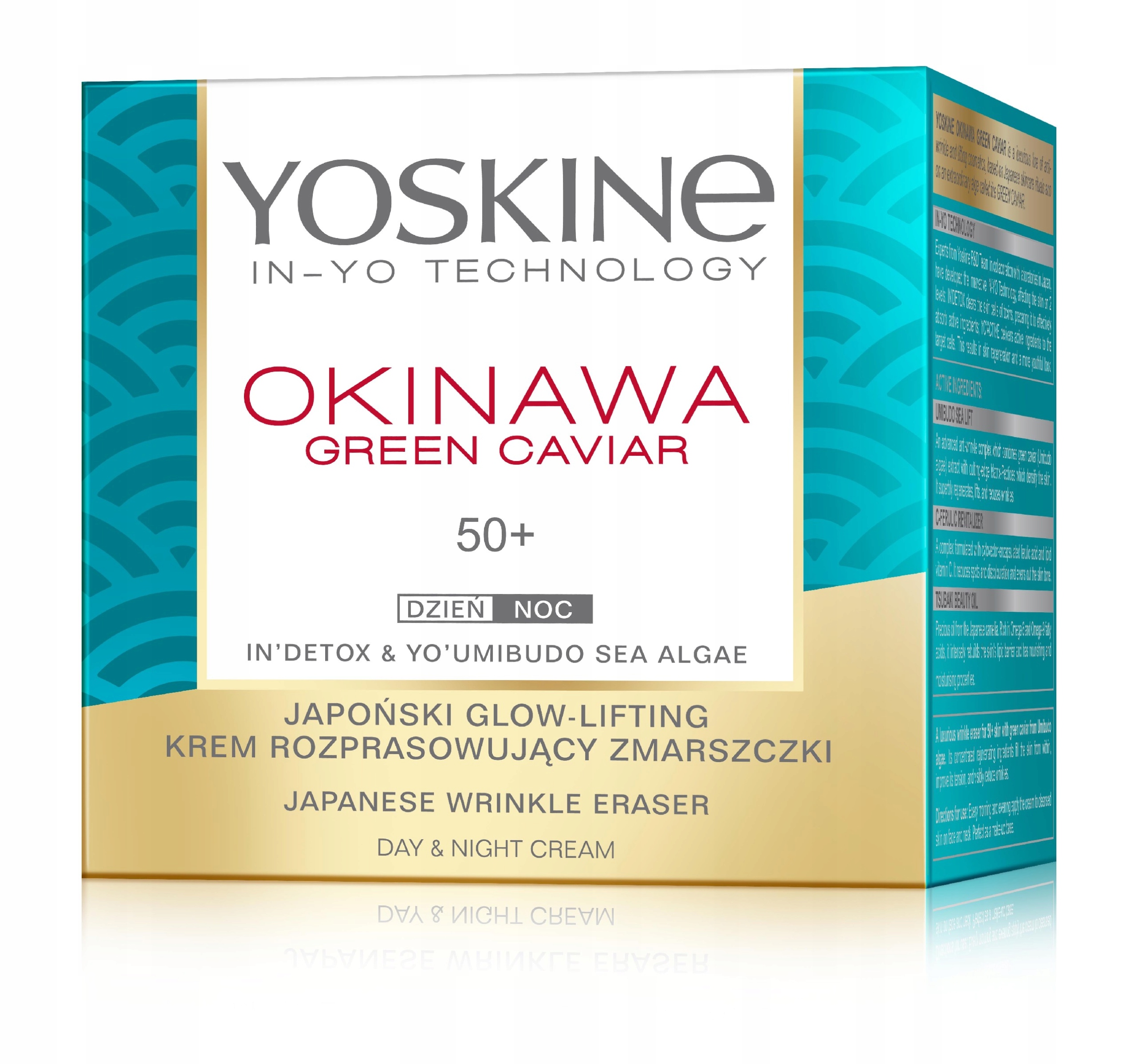 Yoskine Okinawa Green Caviar krém 50+ den/noc