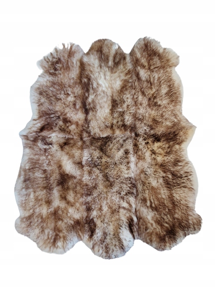 Koberec z prírodnej ovčej kože 2 farby