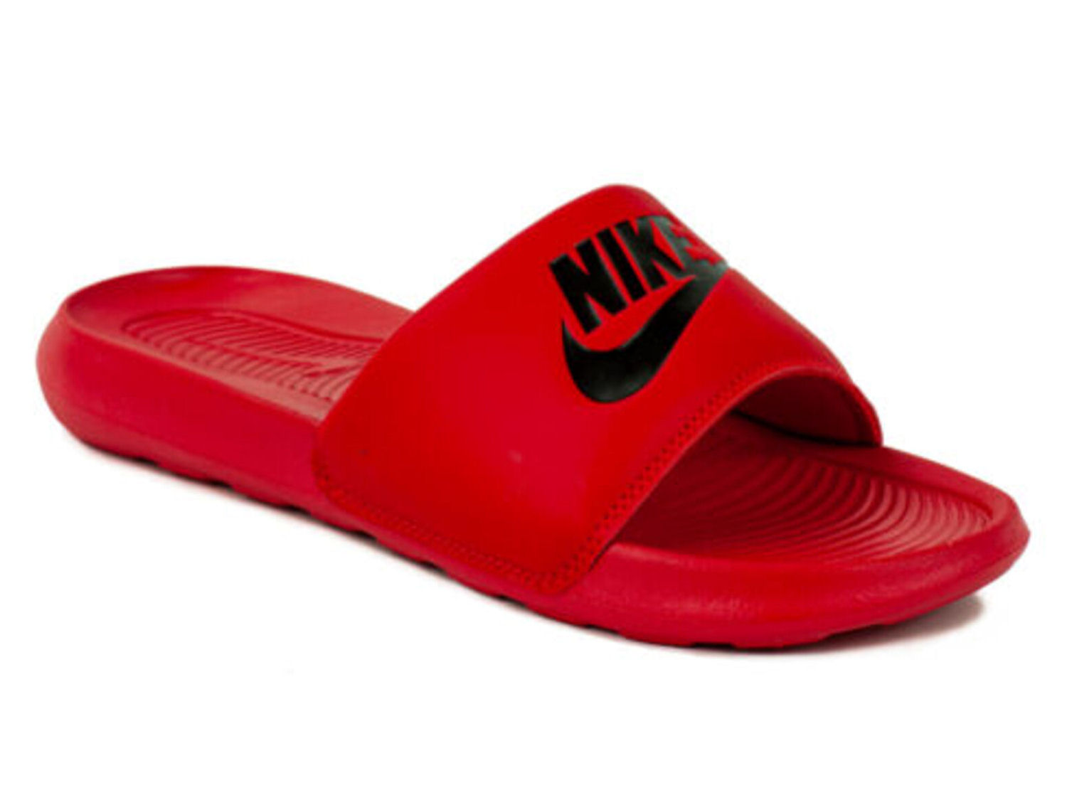 Nazouváky Nike Victori One Slide CN9675-600 červené pro sportovní bazén 41