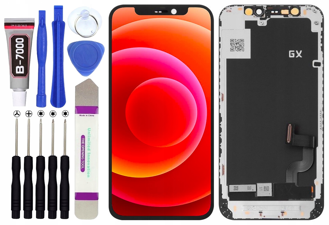 Oled displej Gx pro iPhone 12 Mini LCD displej Rámeček