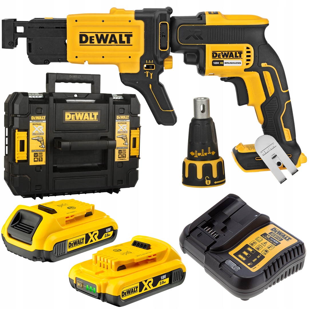 

DeWalt DCF620D2K Wkrętarka 18V 2x2,0Ah Do Płyt G-k