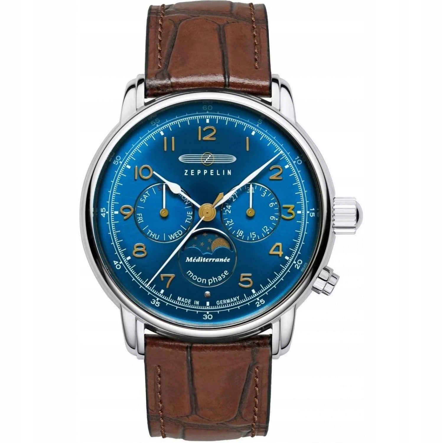 Dámské hodinky Zeppelin 96363 hnědé