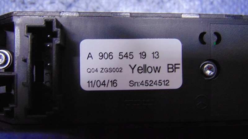 PANEL windows right front MERCEDES SPRINTER 906 06-18 ROK