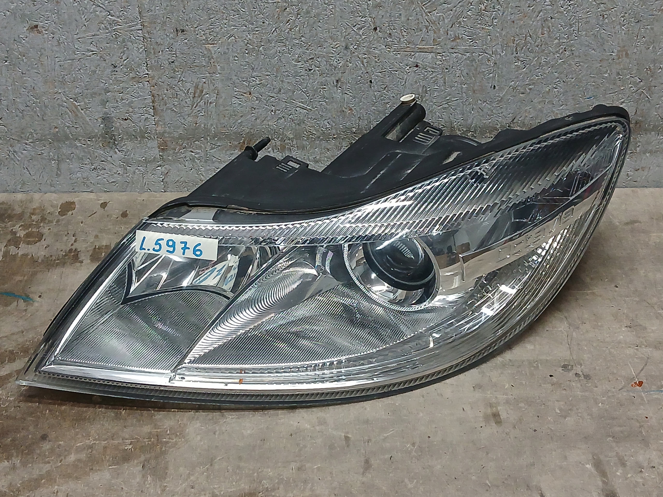 light front left SKODA OCTAVIA II 2 LIFT lens 08- 1Z1941015F