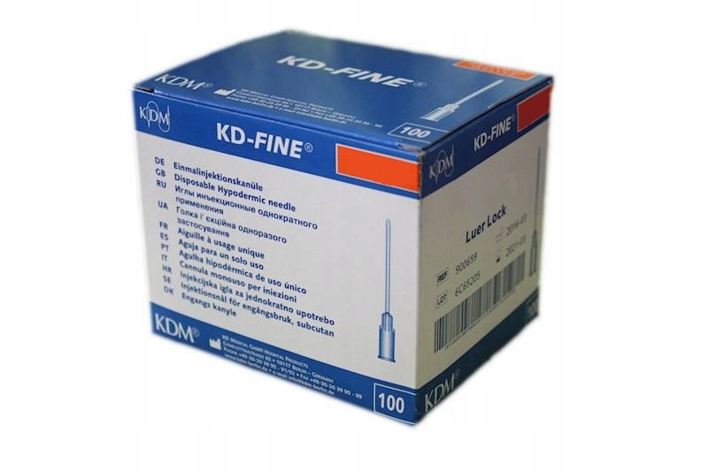 

Kd-fine Igły Iniekcyjne 0,8x40 100szt