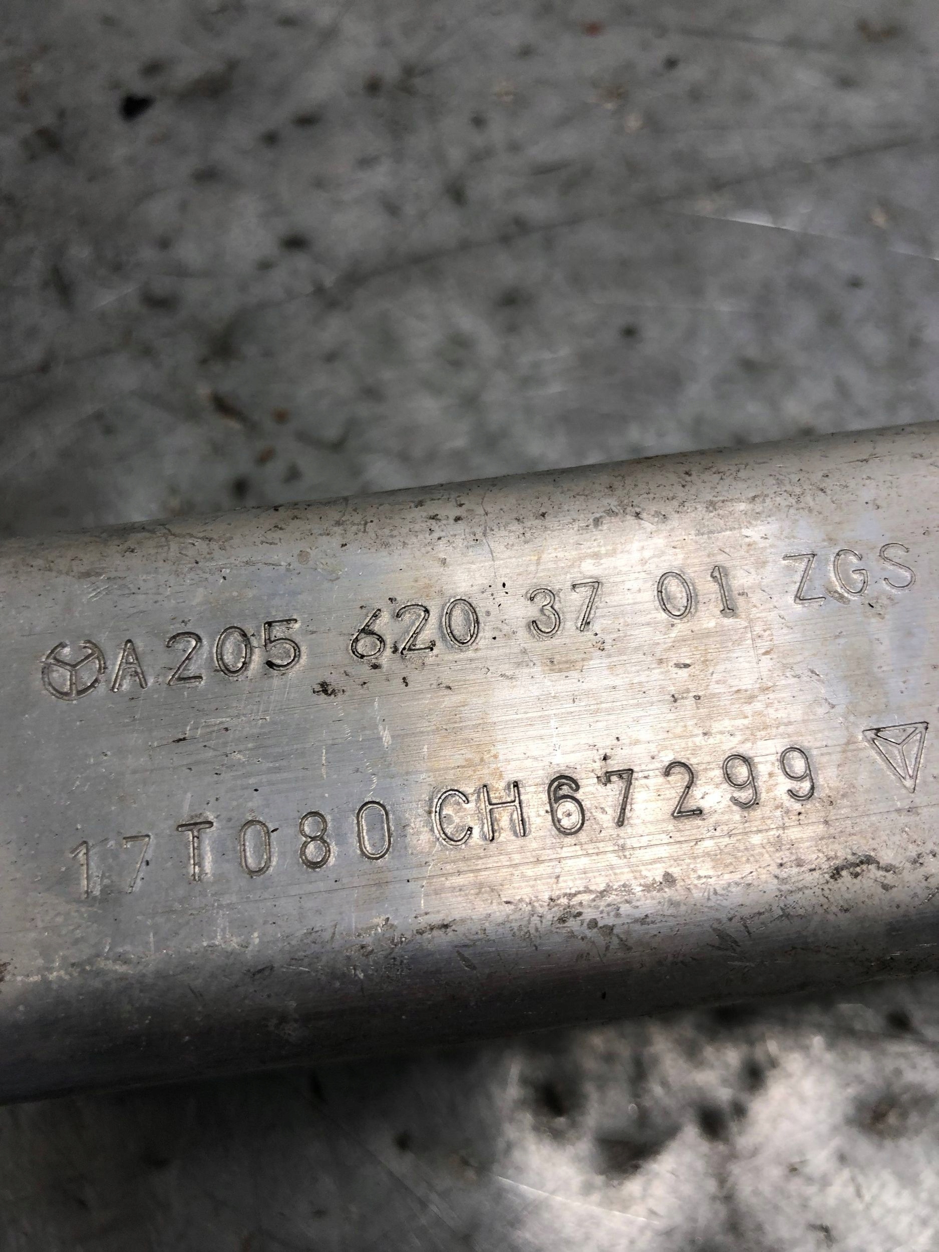 beam tip front lower MERCEDES W205 KOMBI A2056203701