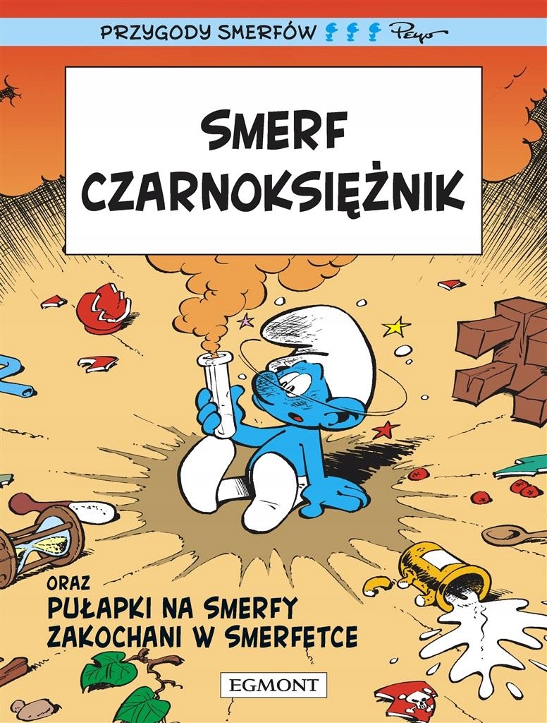 

Przygody Smerfów T.7 Smerf Czarnoksiężnik Peyo,...
