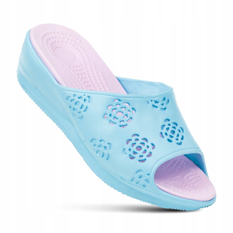 

Klapki ogrodowe basenowe piankowe na koturnie Axim