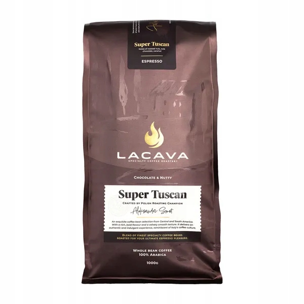 Kawa ziarnista Arabica 100% LaCava Tuscan Espresso 1000 g