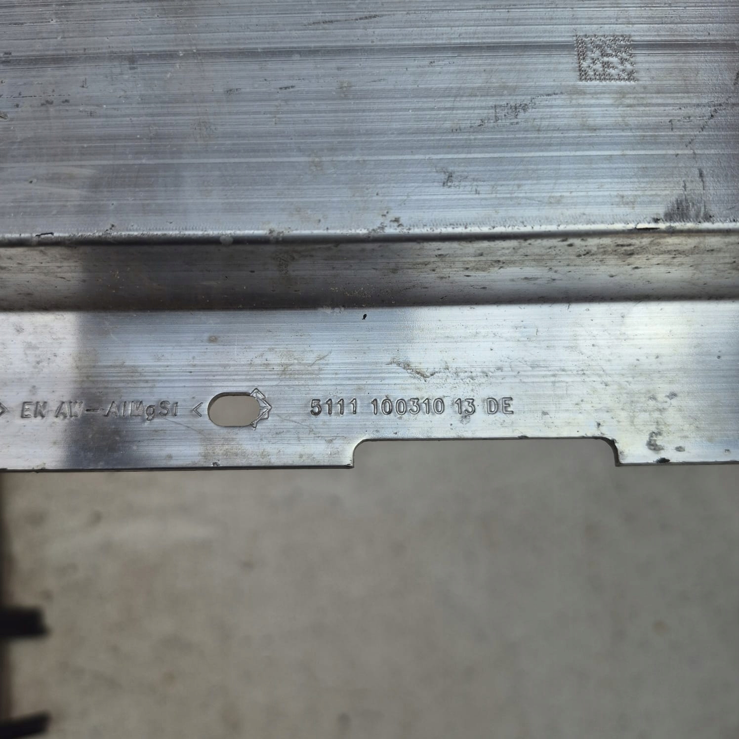 BMW X1 F48 15- sider front front below front bumper 10031013