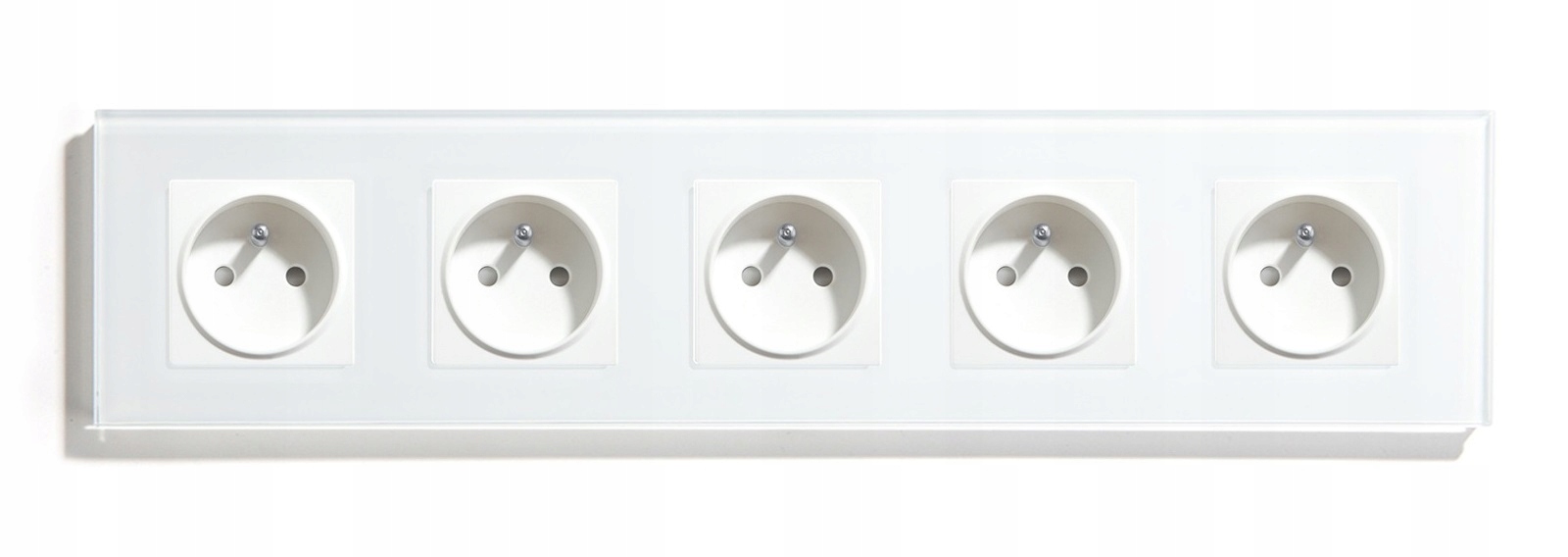Skleněná Zásuvka 5-NÁSOBNÁ Do Krabice 16A 370mm 5 Zásuvek