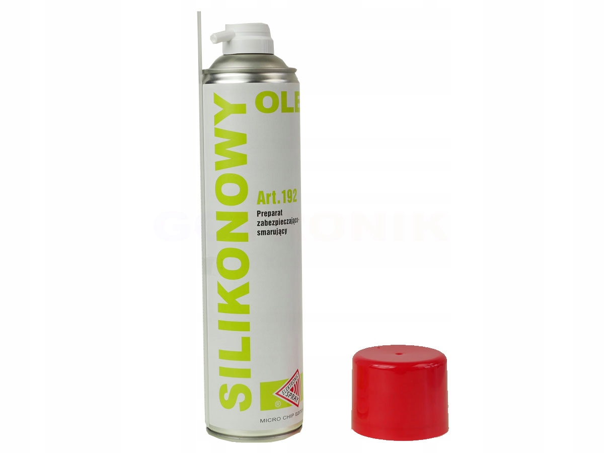 

Olej silikonowy 600ml spray smarowanie uszczelek