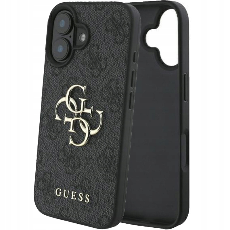 Módní pouzdro pro iPhone 16, kryt Guess, ochranné pouzdro, zadní kryt pro telefon