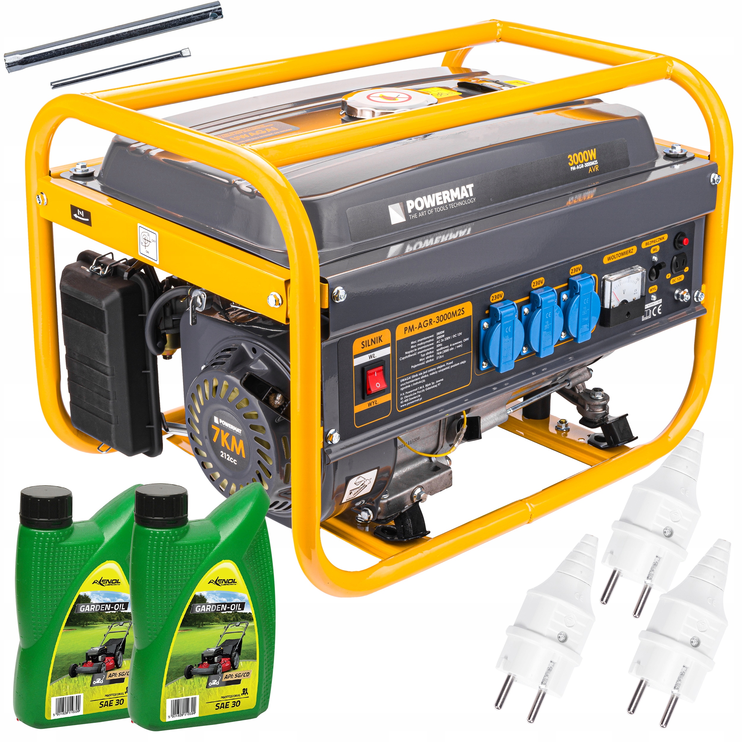 

Agregat Prądotwórczy Generator 3000W 230V 12V Avr