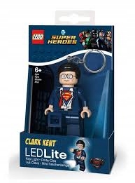 Lego LGL-KE116 Heroes Brelok latarka Clark Kent