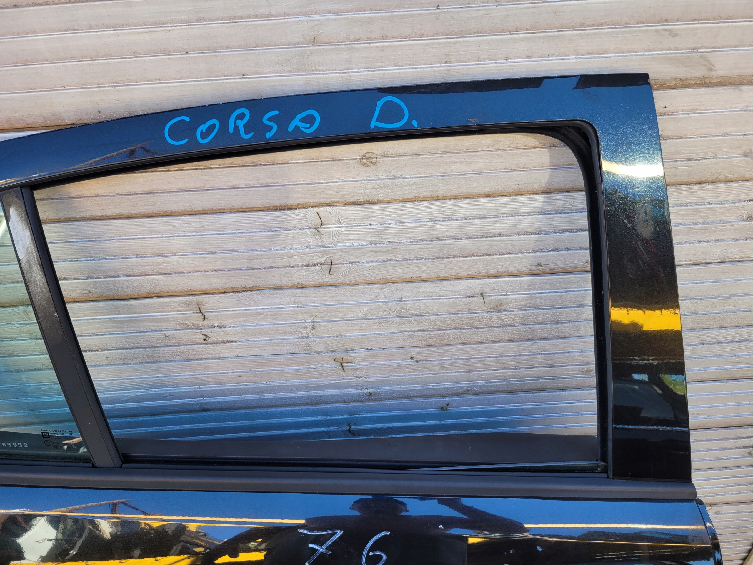 Tür hinten heck rechts OPEL CORSA D