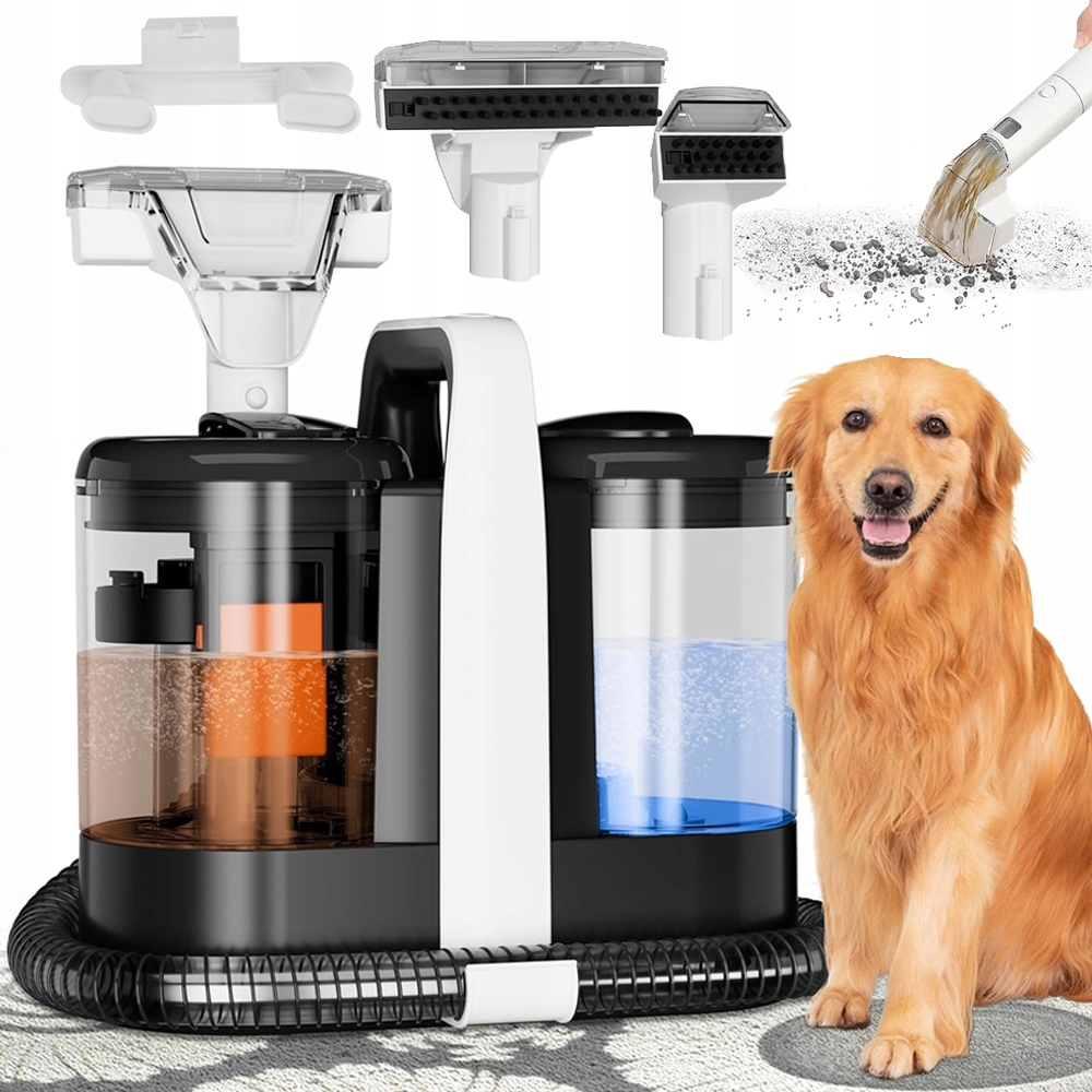 Vysavač Na Čalounění Koberců Mokré Suché Vysávání Sada Sacího Hubice Spot Clean