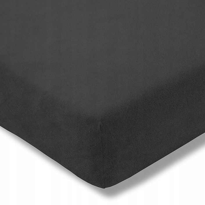 Estella Prestieradlo Velour Antracit 180-200x220