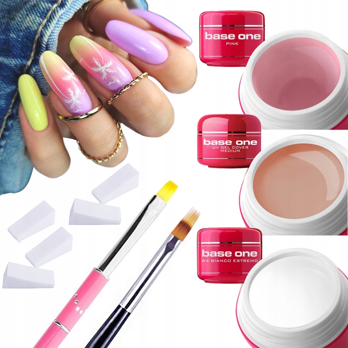 

Zestaw do Ombre i Baby Boomer 3x żel 30g Gratisy