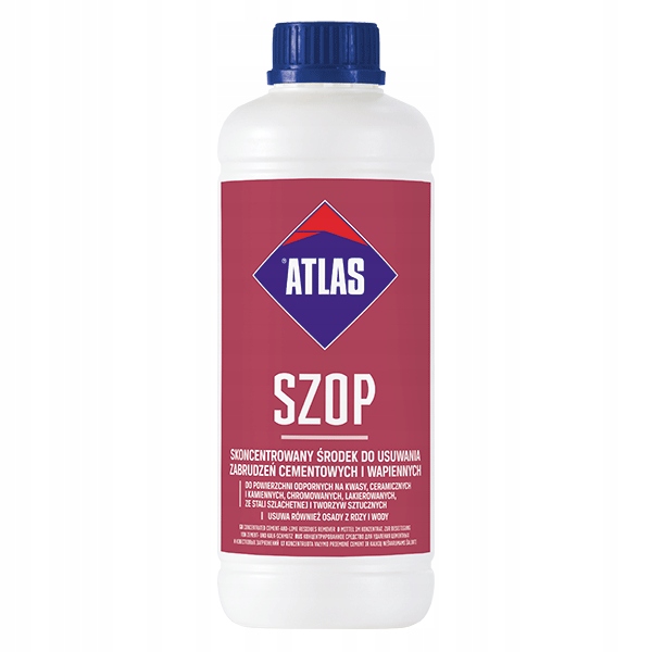 

Szop do usuwania zabrudzeń cementowych Atlas 1kg