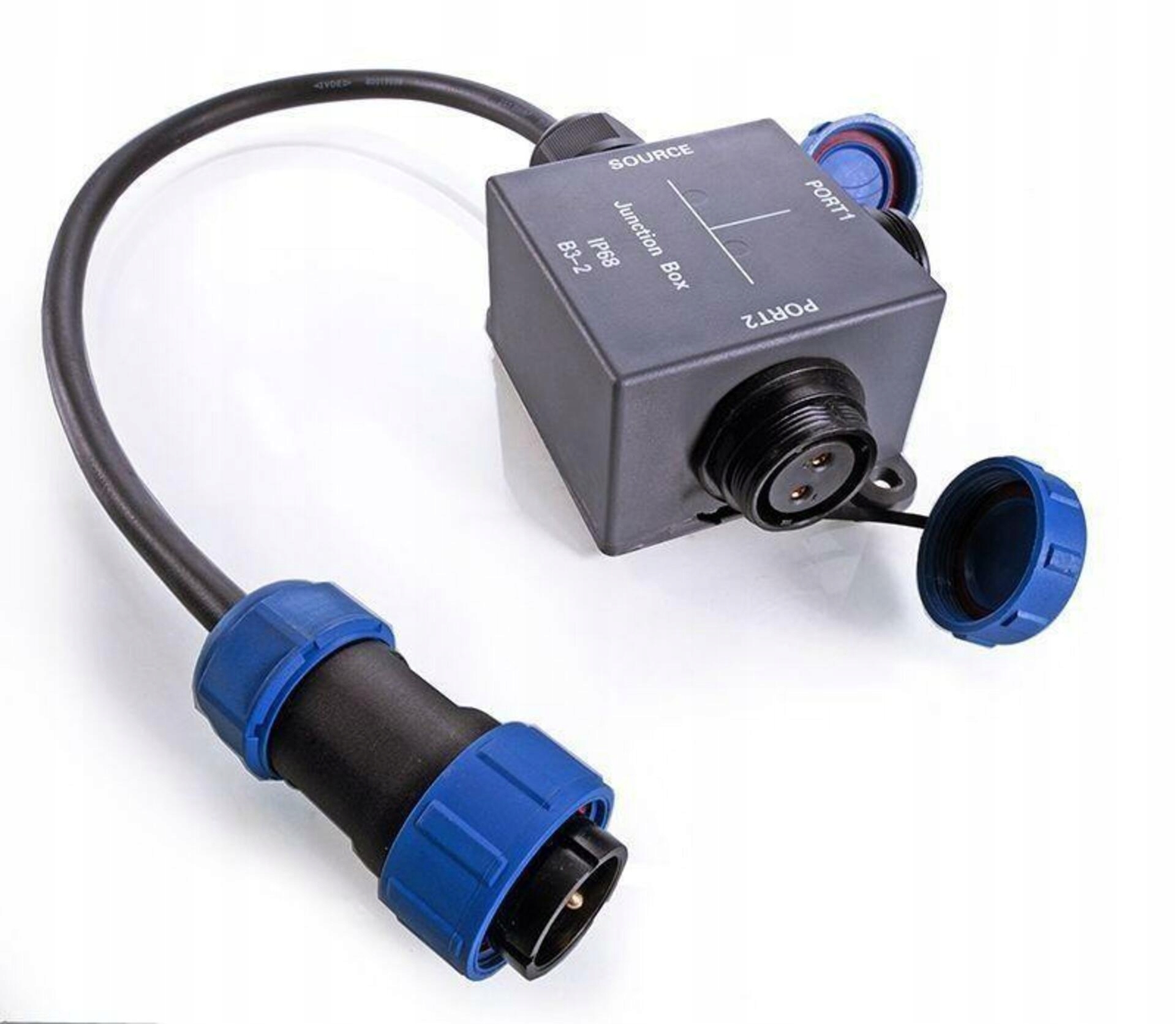 Light Impressions Kapego rozbočovač Weipu 2 výstup 2-pólový Kabelsystem 57