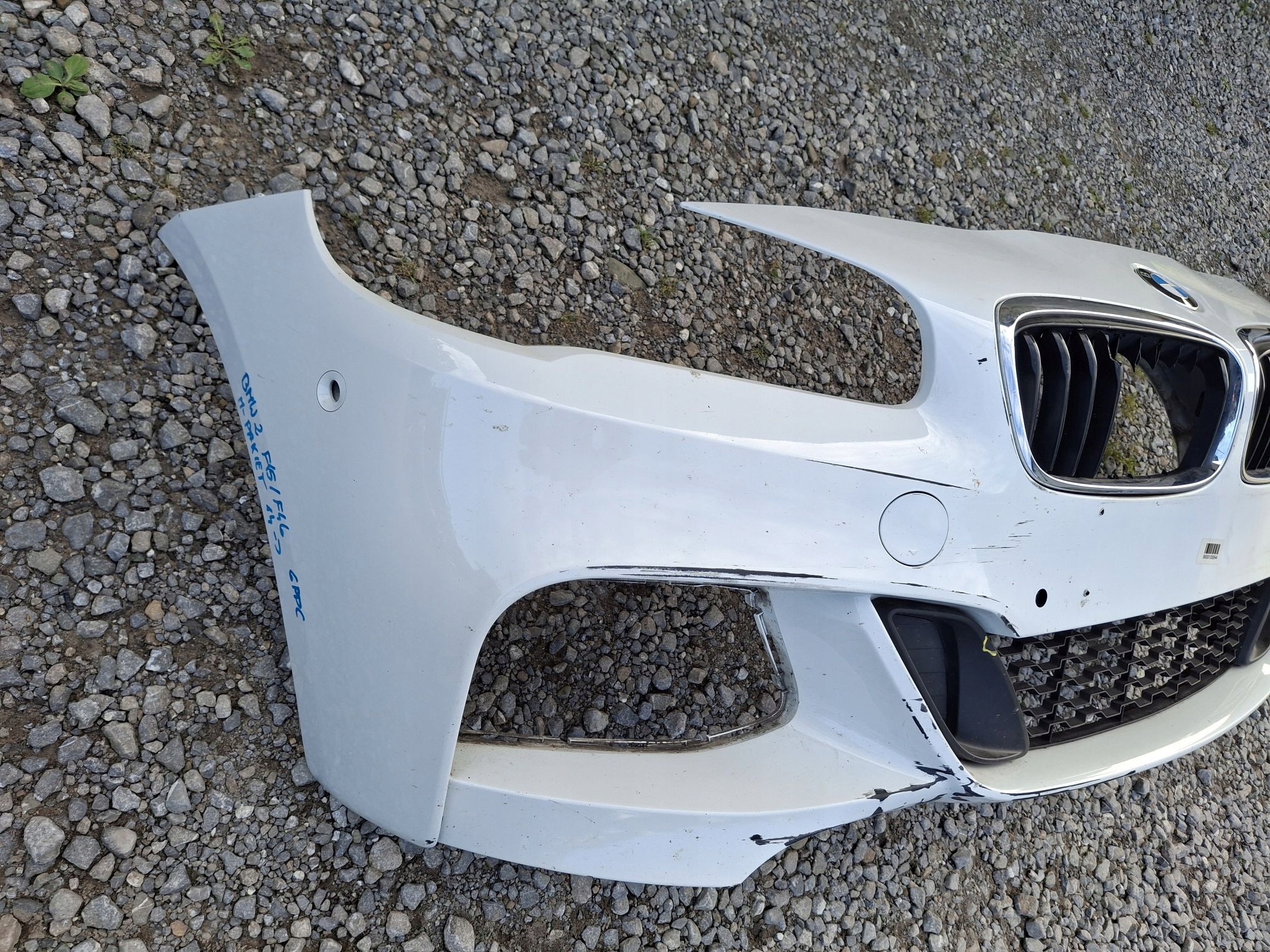 front bumper BMW 2 F45 F46 m-packet 2014R->