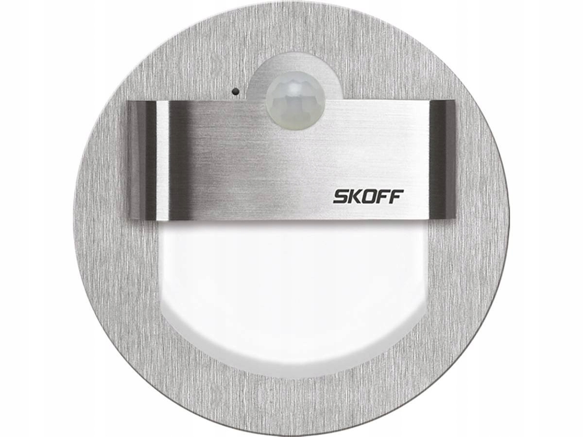 Svietidlo Szlif Inox 2,4W Ww 3000K Rueda Pir Skoff