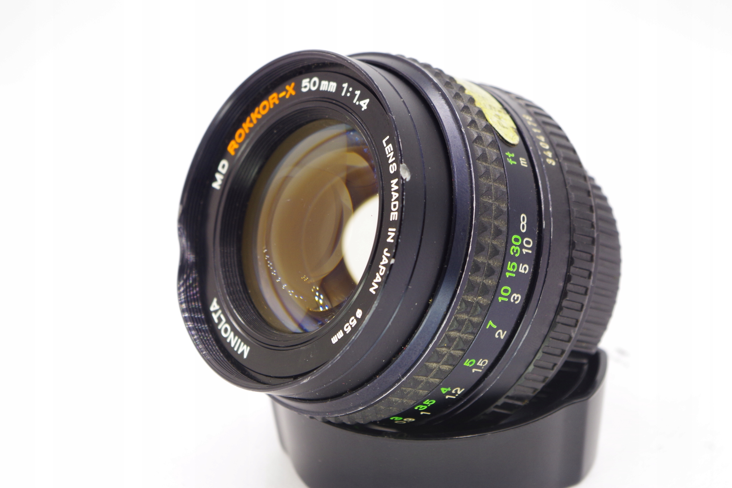 Minolta MD Rokkor-X 50mm 1:1.4 B.ŁADNY Model Minolta MD Rokkor-X 50mm 1:1.4