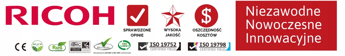 Oryginalny toner 841504 Ricoh Aficio MP C2551 Producent Ricoh