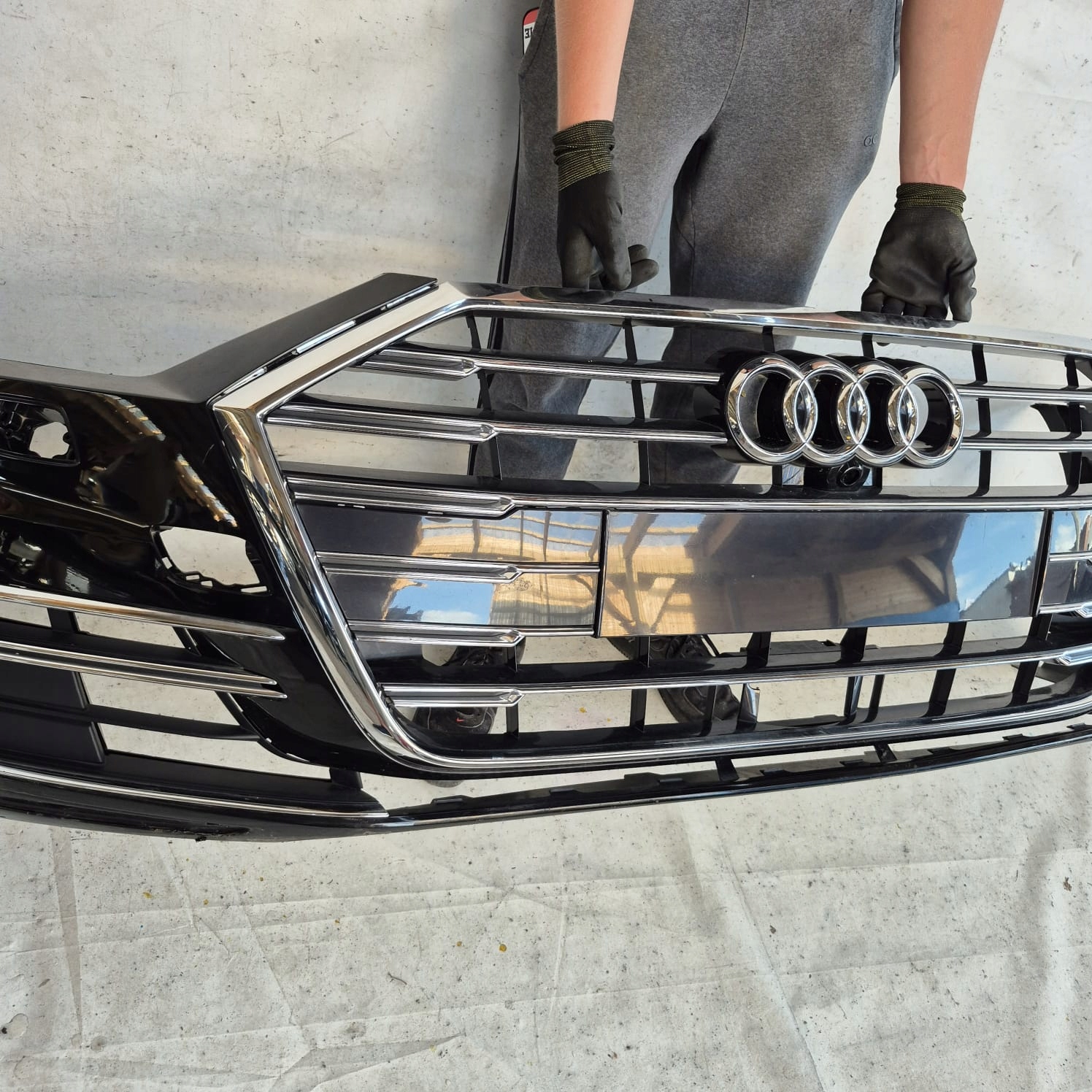AUDI A8 D5 4N0 17-21 bumper front front SPR 4N0807437