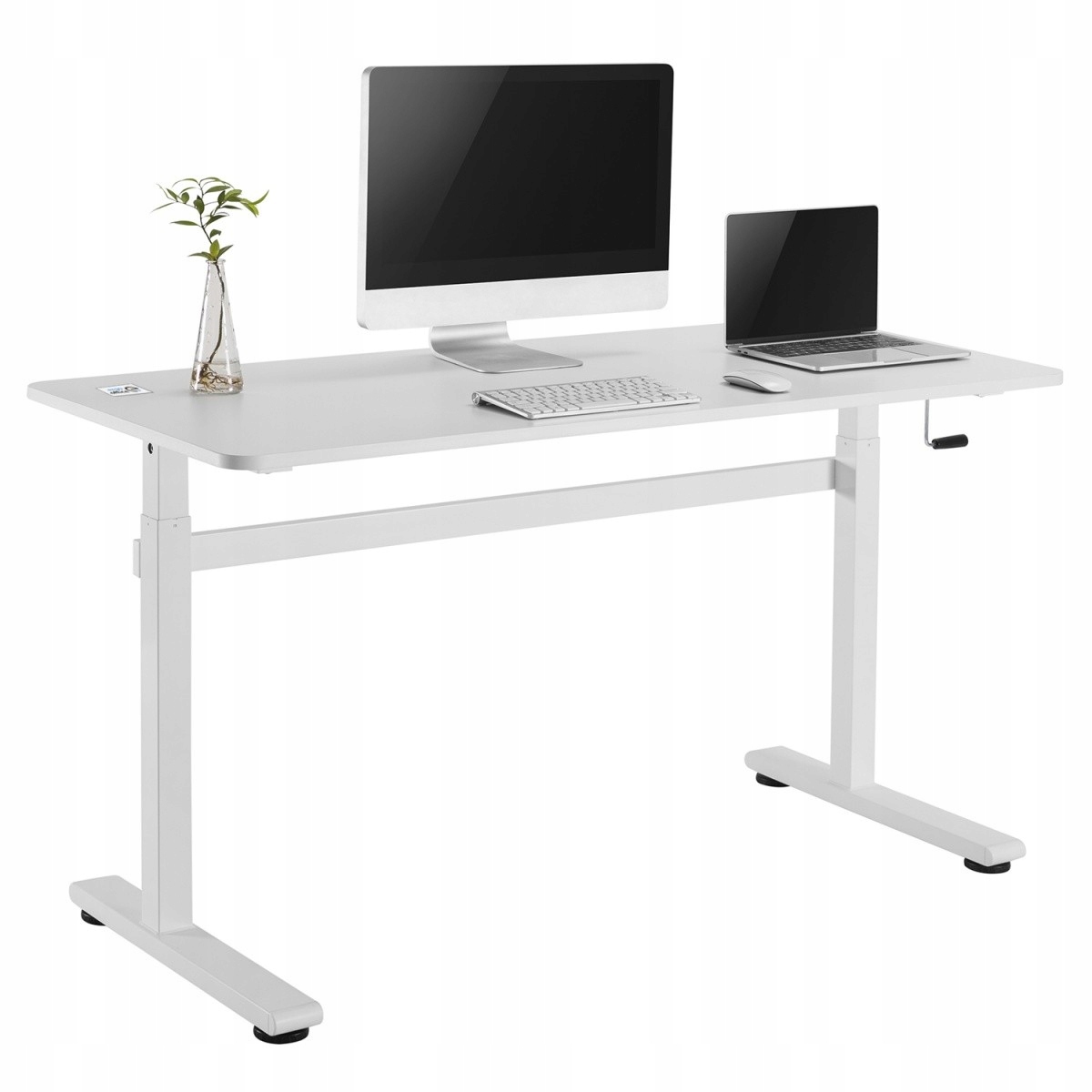 Biurko Ergo Office ER-401W Ręczna regulacja