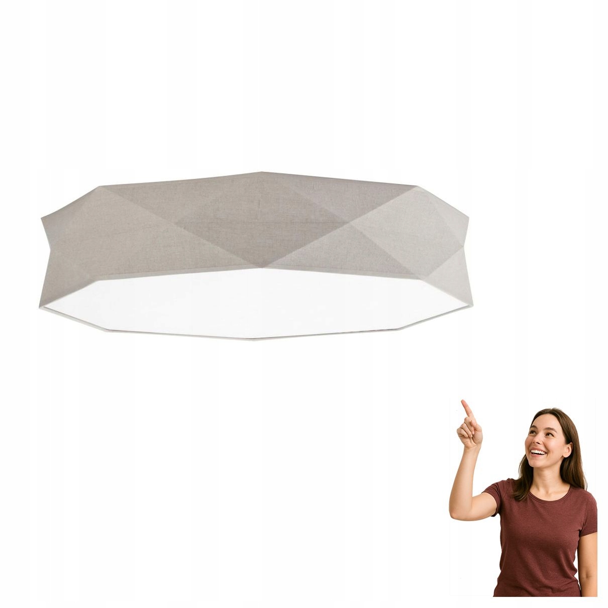 Stropná lampa Kantoor Nature 6196 Tk Lighting