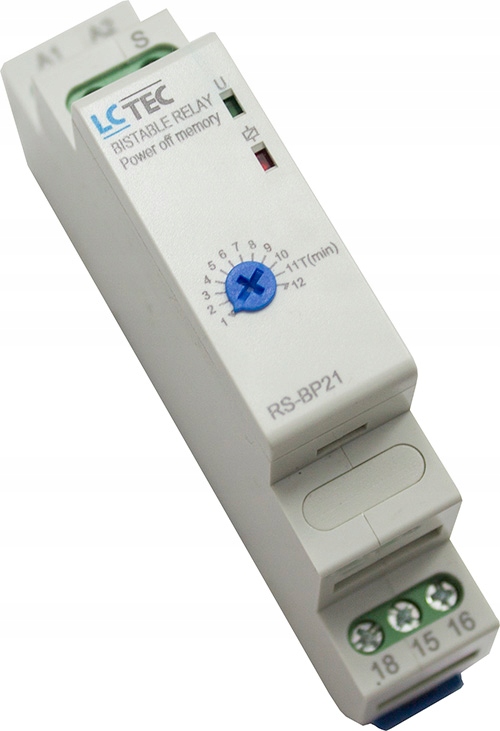 

Przekaźnik Bistabilny Z Regulacją Czasu RS-BP21 LC