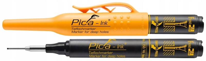

Marker Precyzyjny Znacznik Czarny Pica Ink 150/46
