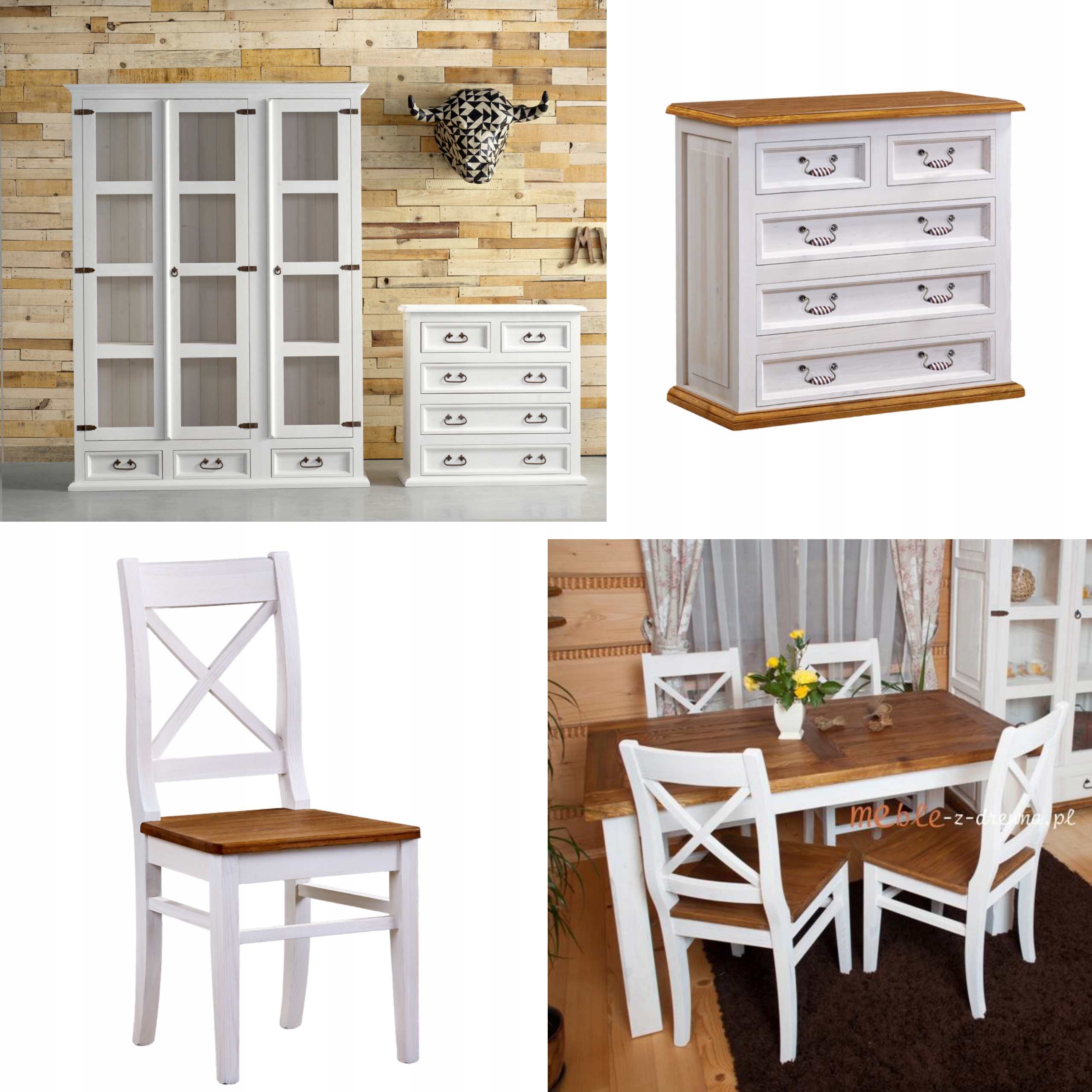 Kufer drewniany woskowany do sypialni Kod producenta H-ARC-04