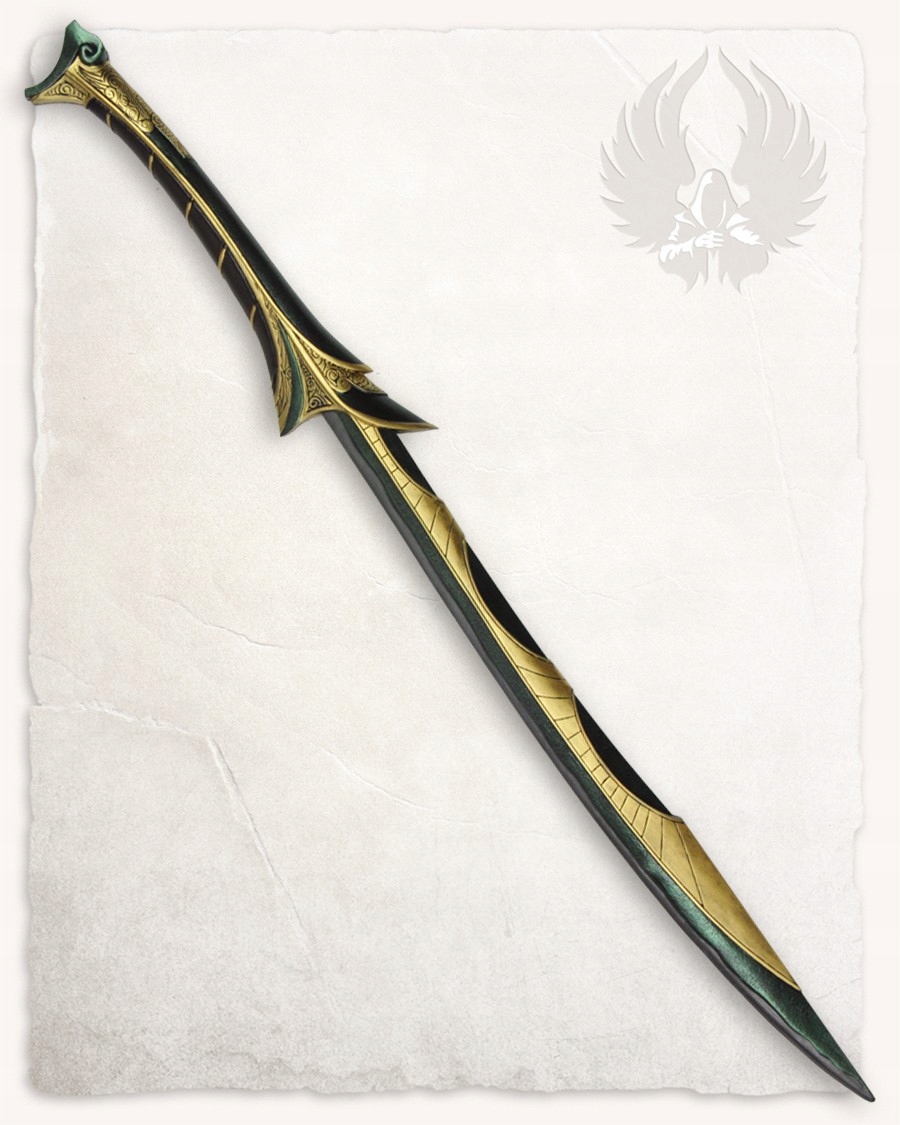 Krátký Zelený Meč Nalandra Zbraň Zbraň Pro Larp