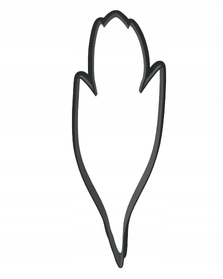 

Foremka wykrawacz Tulipan 2 wiosna Wielkanoc 13cm